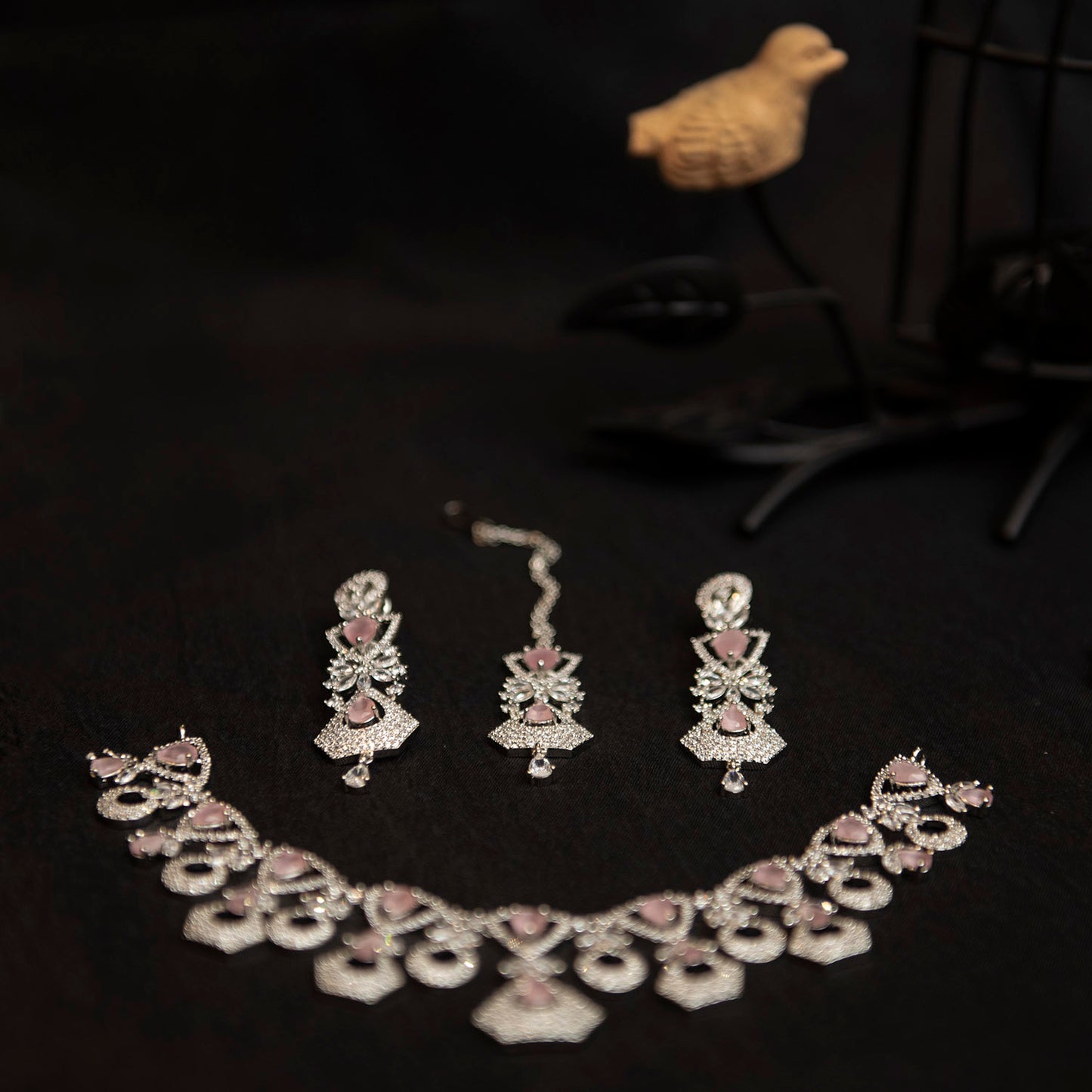 Ameera Enchant Diamond-Cut Set – Blush Crystal Edition