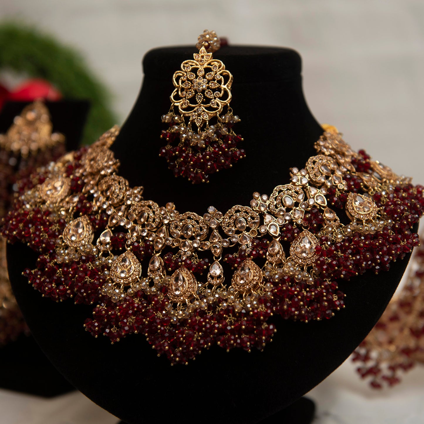 Zareen Rouge Bridal Set – Heirloom Regal Edition
