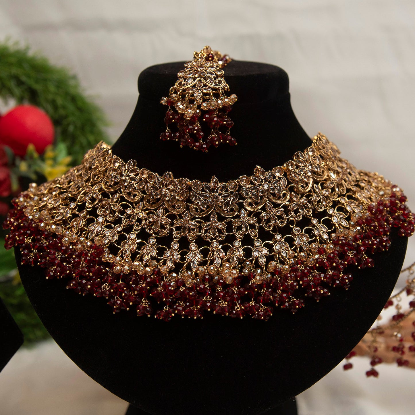 Meherbaan – Royal Rouge Bridal Set