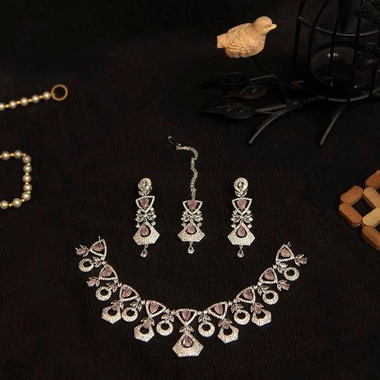 Ameera Enchant Diamond-Cut Set – Blush Crystal Edition