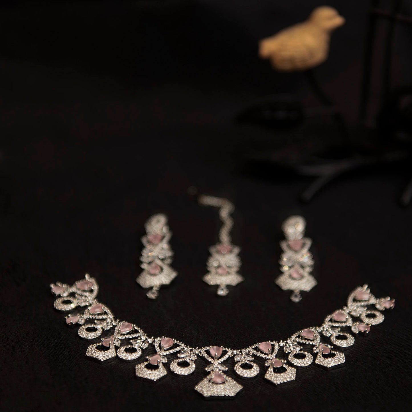 Ameera Enchant Diamond-Cut Set – Blush Crystal Edition