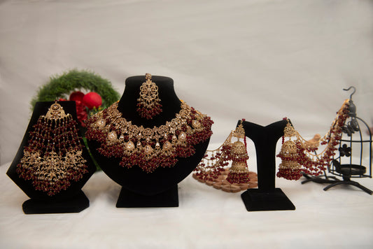Zareen Rouge Bridal Set – Heirloom Regal Edition