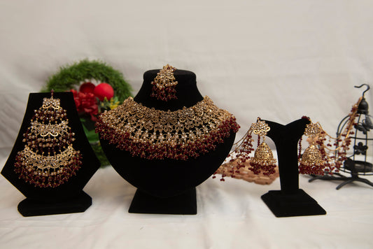 Meherbaan – Royal Rouge Bridal Set